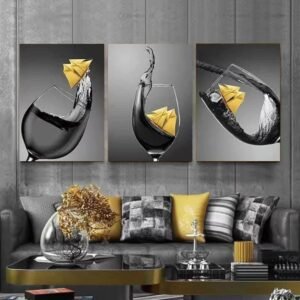 Lot de 3 Tableaux 30*40