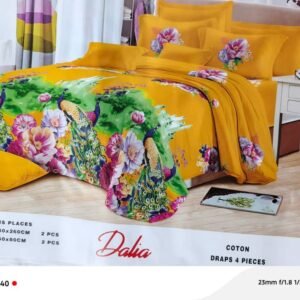 Lot de 2 draps + 2 taies 3 places – Literie confortable