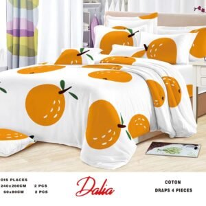 Lot de 2 draps + 2 taies 3 places – Literie confortable