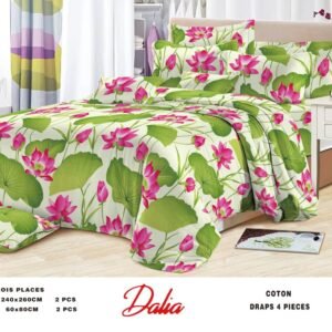 Lot de 2 draps + 2 taies 3 places – Literie confortable