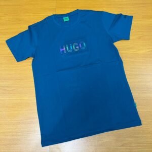T-shirt Hugo bleu