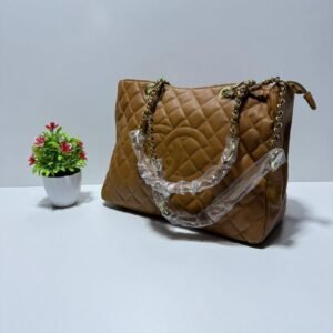 Sac Cabas Élégant en Cuir Marron