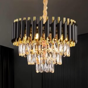Lustre en cristal diamètre 400 mm – élégant et lumineux