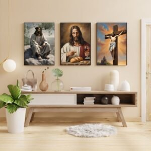 Lot de 3 Tableaux 40x30